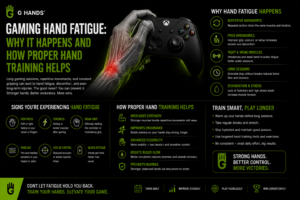 Gaming Hand Fatigue: Why It Happens and How Proper Hand Training Helps